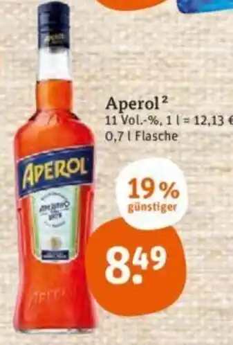 tegut Aperol Angebot