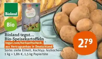 tegut Bioland tegut bio-speisekartoffeln Angebot