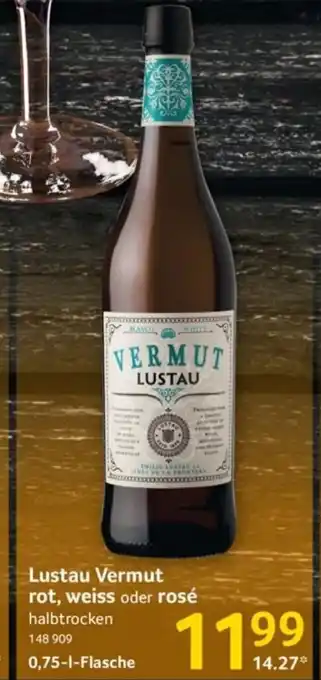 Selgros Lustau vermut rot, weiss oder rose Angebot