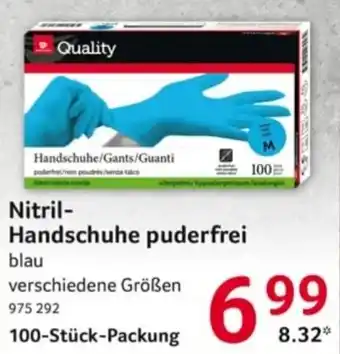 Selgros Nitril-handschuhe puderfrei Angebot