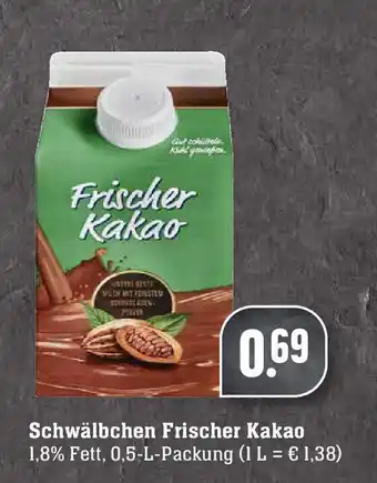 E-Center Schwalbchen Frischer Kakao 500ml Angebot