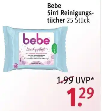 Rossmann Bebe 5in1 Reinigungstücher Angebot