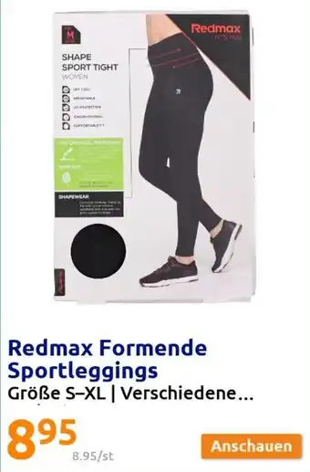 Action Redmax Formende Sportleggings Größe S-XL Angebot