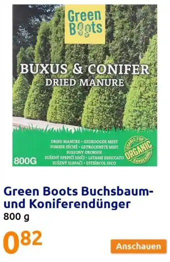 Action Green Boots Buchsbaum und Koniferendünger 800g Angebot