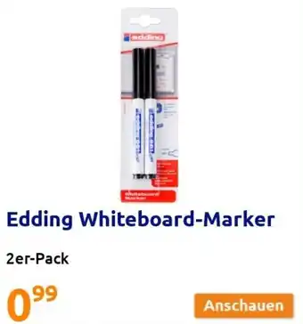 Action Edding Whiteboard Marker 2er Pack Angebot