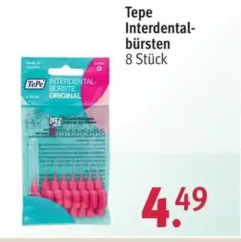 Rossmann Tepe Interdental bürsten 8 Stück Angebot