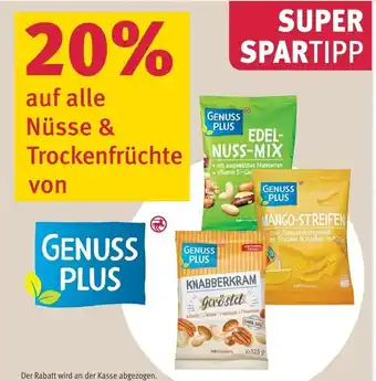 Rossmann Genuss Plus Angebot