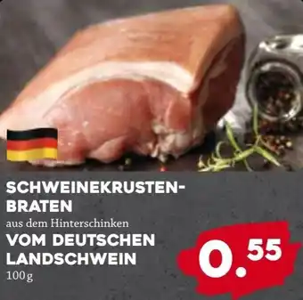 Nah & Frisch Schweinekrustenbraten vom Deutschen Landschwein 100g Angebot