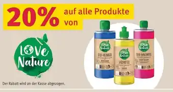 Rossmann Love Nature Angebot