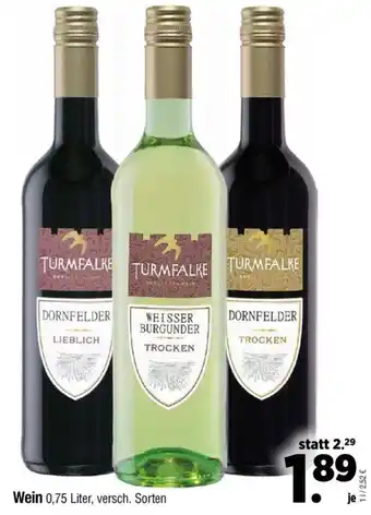 Mäc Geiz Wein Dornfelder Trocken oder Weisser Burgunder Angebot