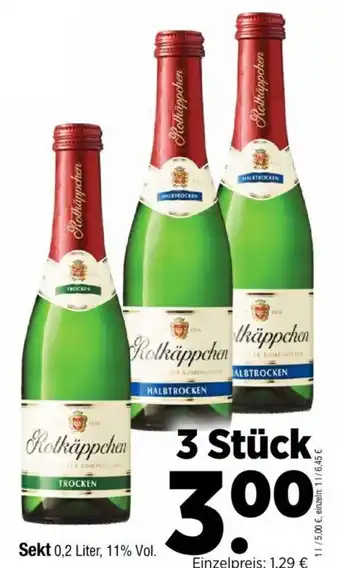 Mäc Geiz Rotkäppchen Sekt 0,2 L Angebot