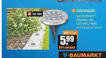 V Baumarkt Solaredspitz Angebot