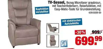 SB Lagerkauf Tv-sessel Angebot