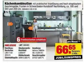 SB Lagerkauf Küchenkombination Angebot