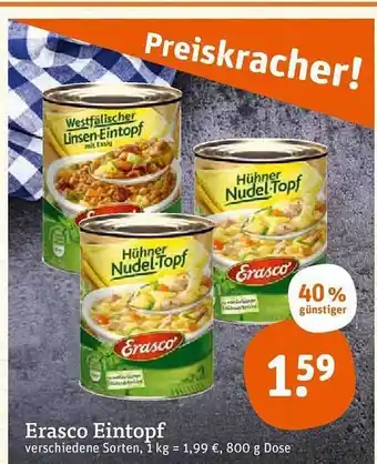 tegut Erasco Eintopf Angebot