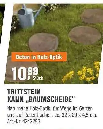 OBI Trittstein Kann „baumscheibe” Angebot