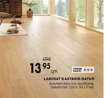 TTL Laminat Kastanie Natur Angebot