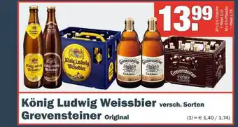 Sobi Getränkemarkt König Ludwig Weissbier Oder Grevensteiner Original Angebot