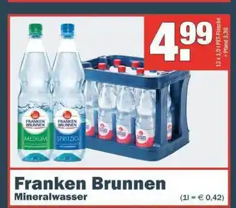 Sobi Getränkemarkt Franken Brunnen Mineralwasser Angebot