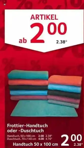 Selgros Frottier Handtuch Oder Duschtuch Angebot