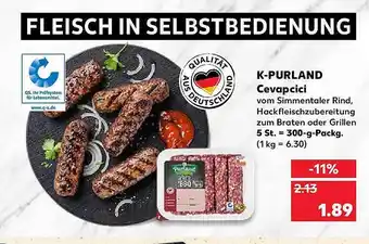 Kaufland K-Purland Cevapcici 300g Angebot