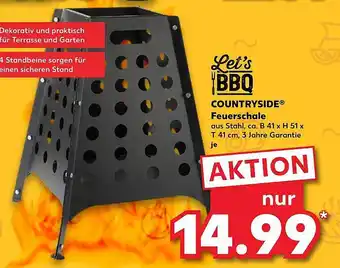 Kaufland Let's Bbq Countryside Feuerschale Angebot