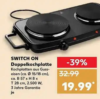 Kaufland Switch On Doppelkochplatte Angebot