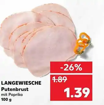 Kaufland Langewiesche Putenbrust 100g Angebot