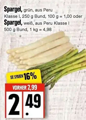 Edeka Spargel 250 g Angebot