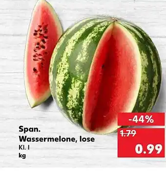 Kaufland Span. Wassermelone, Lose Angebot