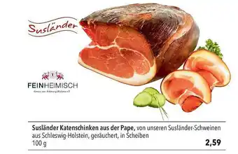 CITTI Markt Susländer Katenschinken Aus Der Pape 100g Angebot