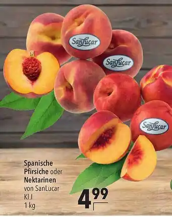 CITTI Markt Spanische Pfirsiche Oder Nektarinen 1kg Angebot