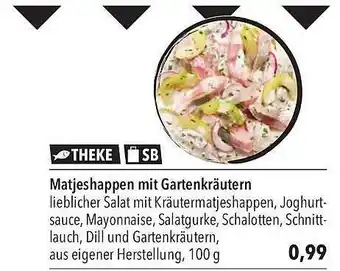 CITTI Markt Matjeshappen Mit Gartenkräutern 100g Angebot