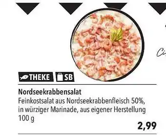 CITTI Markt Nordseekrabbensalat 100g Angebot