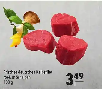 CITTI Markt Frisches Deutsches Kalbsfilet 100g Angebot