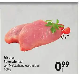 CITTI Markt Frisches Putenschnitzel 100g Angebot