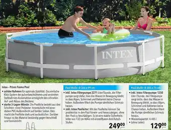 CITTI Markt Intex Prism Frame Pool Angebot