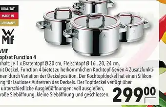 CITTI Markt Wmf Topfset Function 4 Angebot