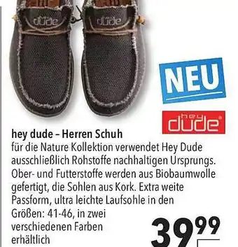 CITTI Markt Hey Dude - Herren Schuh Angebot