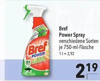 CITTI Markt Bref Power Spray 750ml Angebot