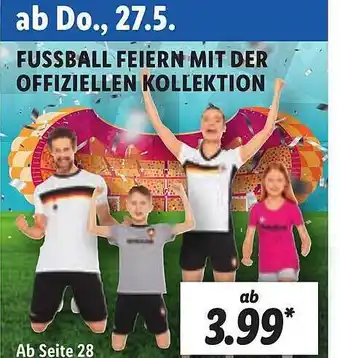 Lidl Fussball Feiern Mit Der Offiziellen Kollektion Angebot