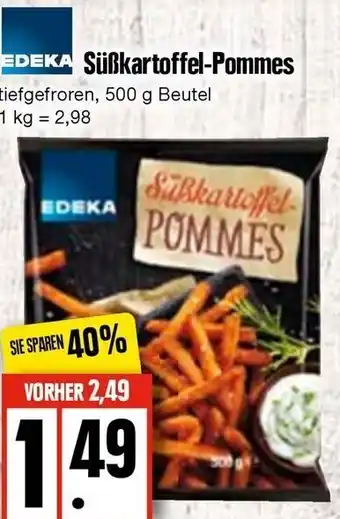 Edeka Süẞkartoffel Pommes 500 g Beutel Angebot