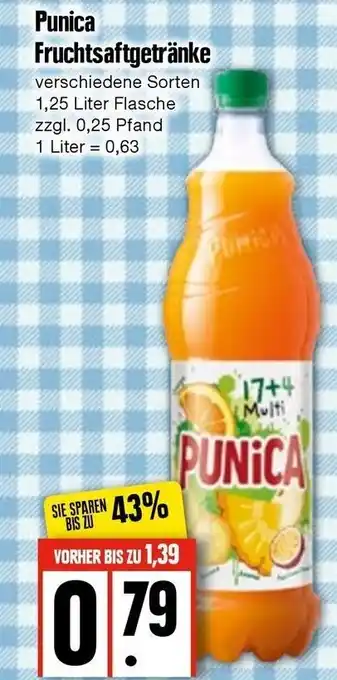 Edeka Punica Fruchtsaftgetränke 1,25 Liter Angebot