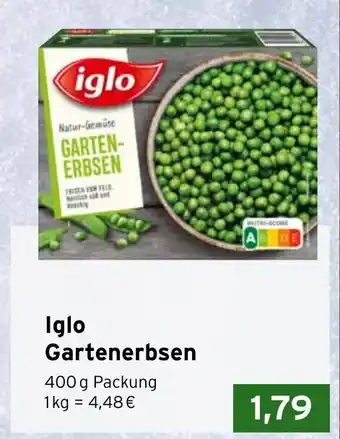 CAP Markt Iglo Gartenerbsen 400g Angebot