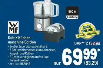 METRO Wmf kult x küchenmaschine edition Angebot