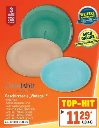 METRO Creatable vintage Angebot