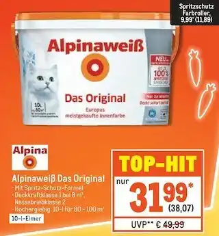 METRO Alpinaweiß alpinaweiß das original Angebot