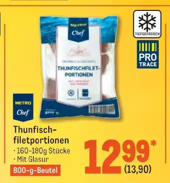 METRO Metro chef thunfisch-filetportionen Angebot