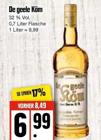 Edeka De geele Köm 0,7 L Angebot
