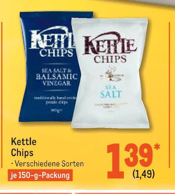 Kettle chips Angebot bei METRO